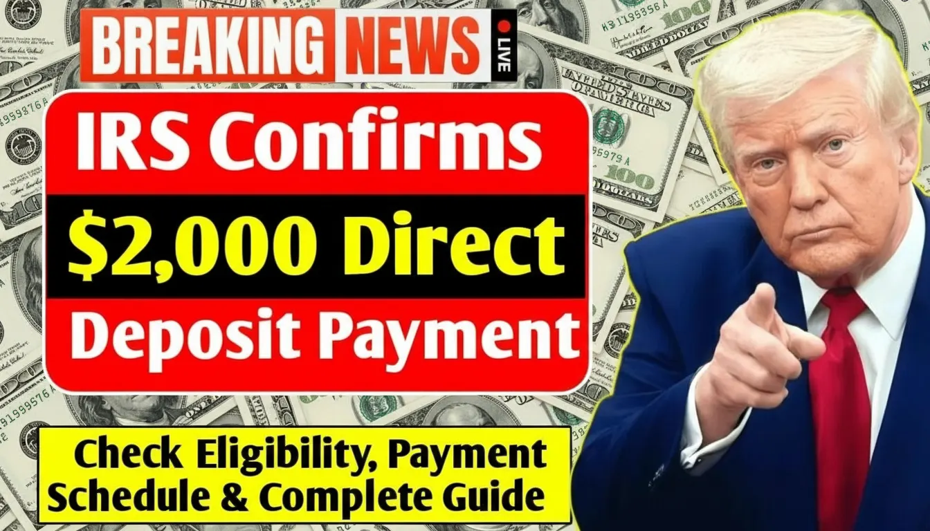$2,000 Direct Deposit in 2025 What Americans Need to Know About the Proposed Relief Payment​