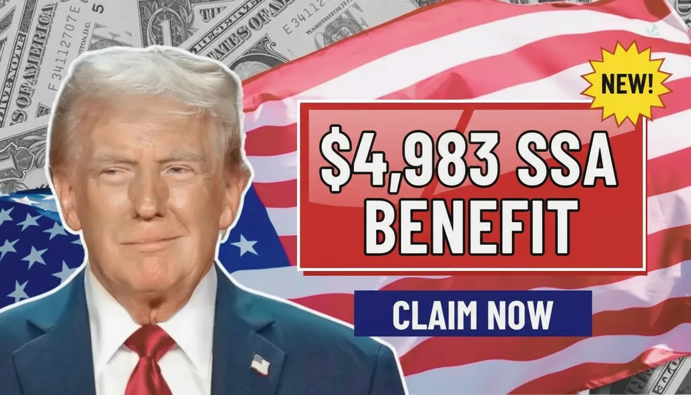 $4,983 Social Security Payout in November 2025 Who Qualifies and How Payments Will Arrive​